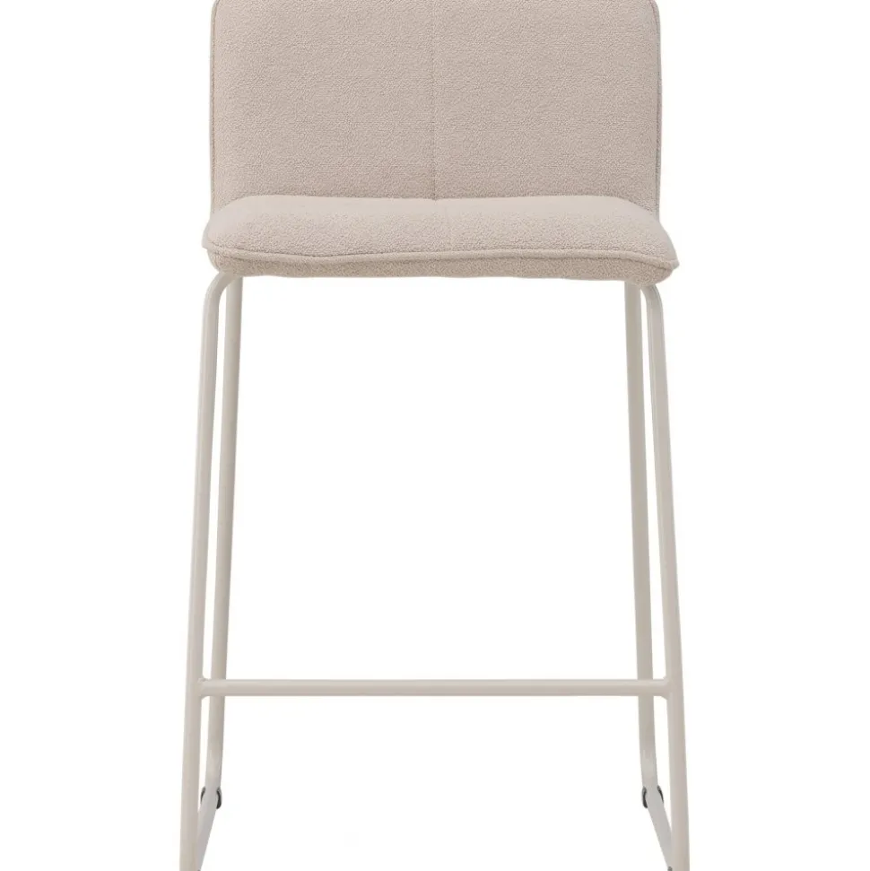 Bisbee barstol - Beige bouclé