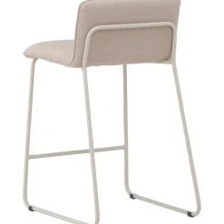 Bisbee barstol - Beige bouclé