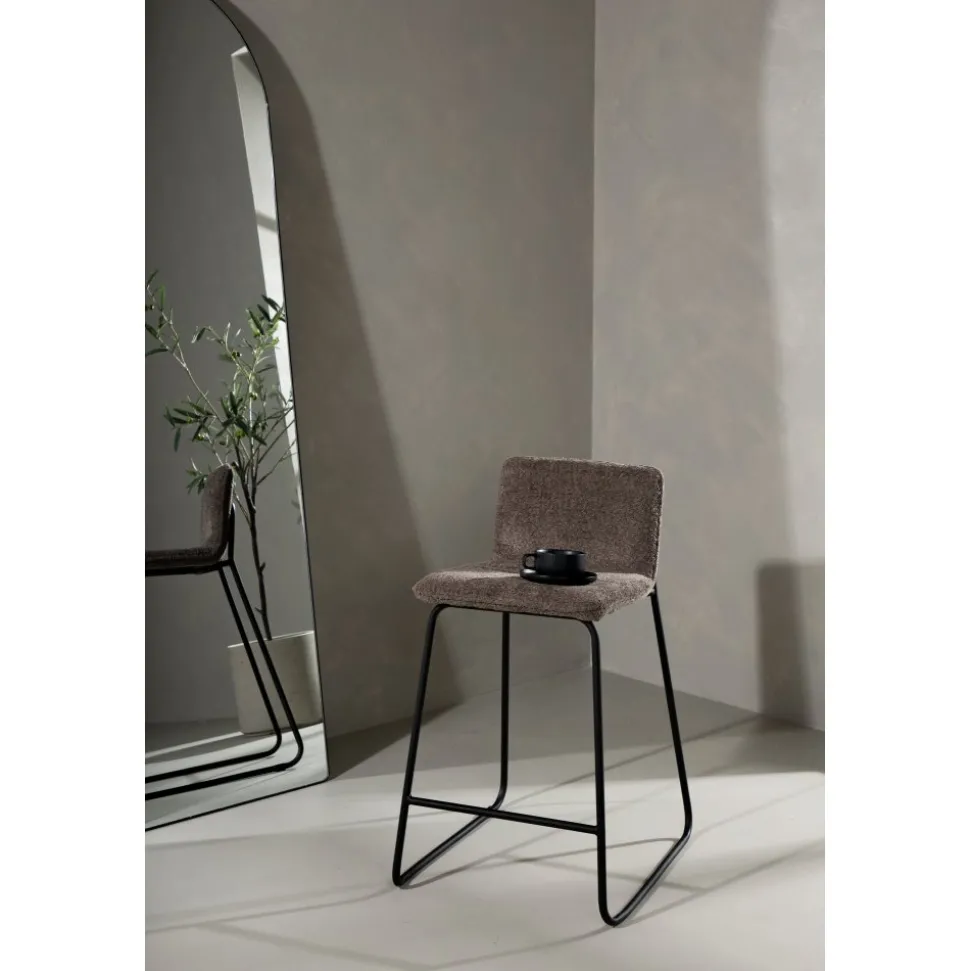 Bisbee barstol - Mörkgrå