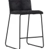 Bisbee barstol - Svart bouclé