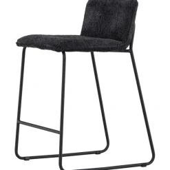 Bisbee barstol - Svart bouclé