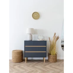 Bisley byrå - Mörkgrå/furu