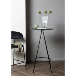Bistro barbord Ø60 cm - Svart