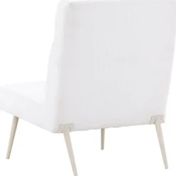 Bloom fåtölj - Vit teddy/Whitewash