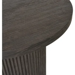 Boavista sidobord Ø48 cm - Mörkbrun