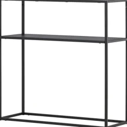 Bogota sidobord 30 x 80 cm - Svart