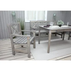 Bollnäs utegrupp - Klassisk grå + Fläckborttagare för möbler