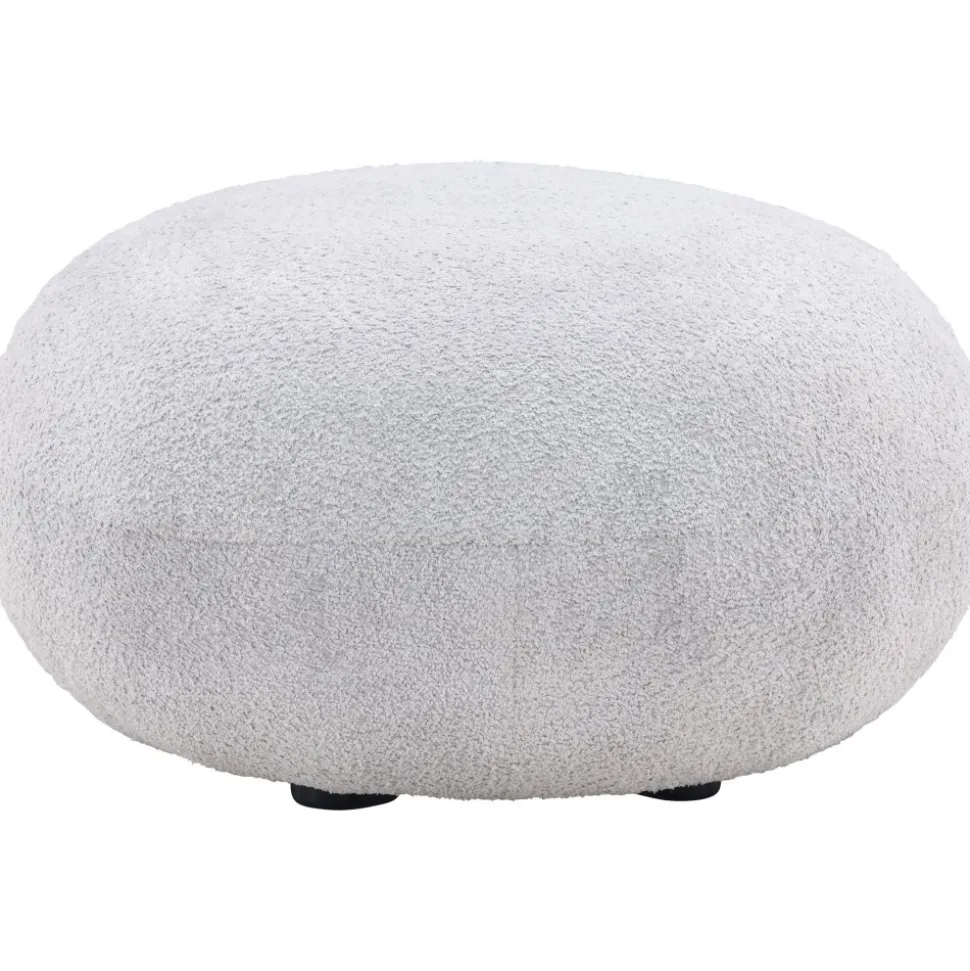 Bologna sittpuff - Ljusgrå