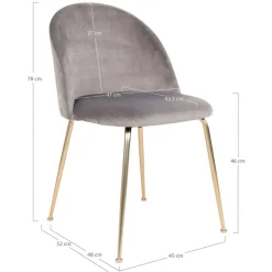 Bolzano matgrupp - Vit/grå + 3.00 x Möbeltassar