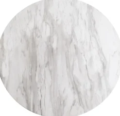 Bolzano Soffbord 70 x 70 cm - Marmorimitation/svart