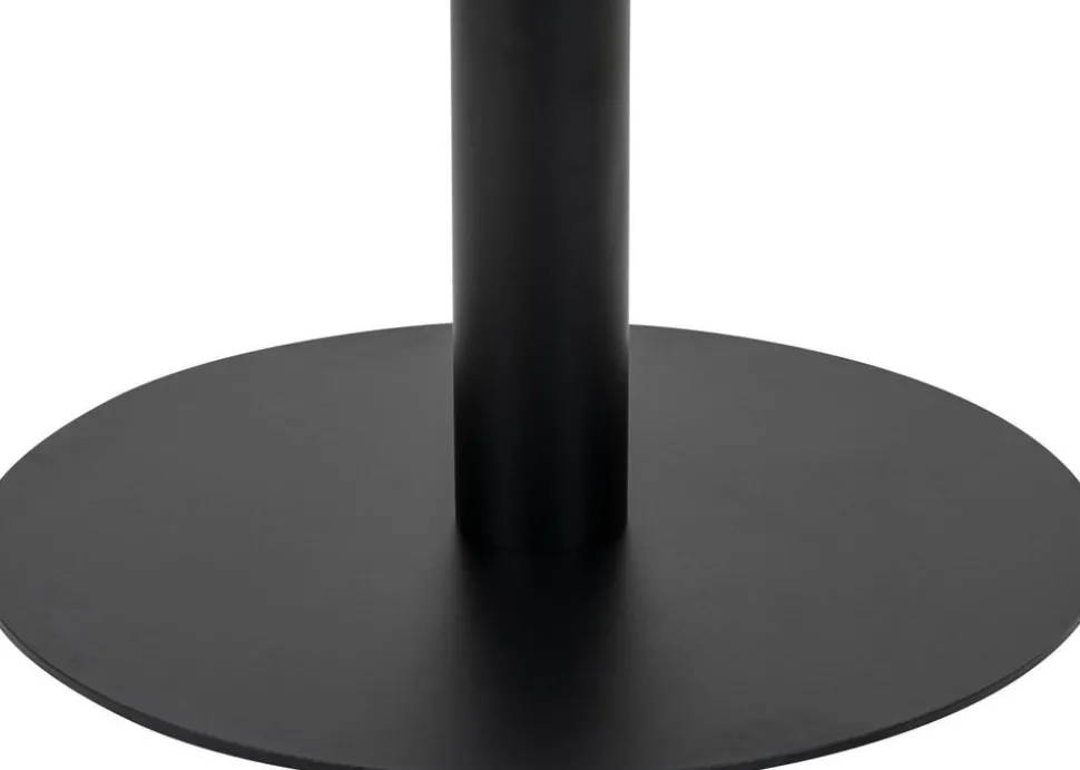 Bolzano Soffbord 70 x 70 cm - Marmorimitation/svart