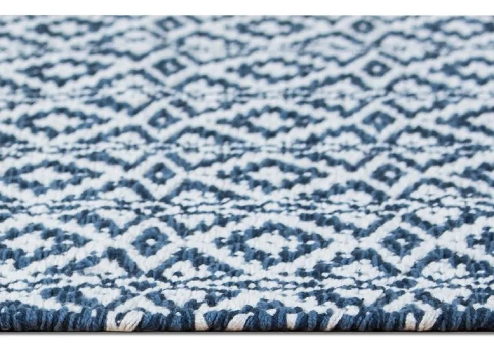 Bomullsmatta Davina - Blå