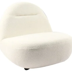 Boogi fåtölj i offwhite Boucle / Teddy