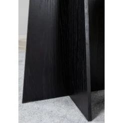 Bootcut matbord Ø110 cm - Svart