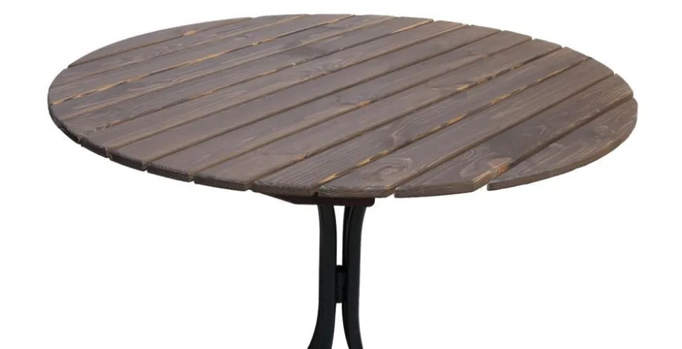 Bord till Matgrupp Vaxholm i fjäderstål (Europa producerad) - Brun + Textilskydd för utemöbler