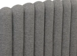 Bornholm sänggavel (Grått tyg) - Valfri bredd