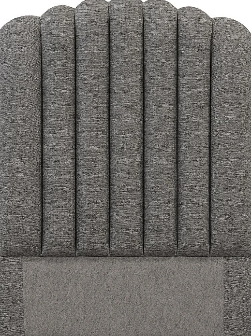 Bornholm sänggavel (Grått tyg) - Valfri bredd