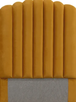 Bornholm sänggavel (Guld sammet) - Valfri bredd