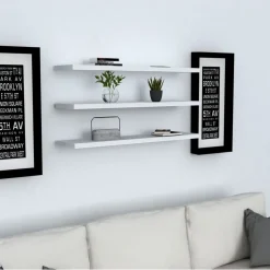 Boss vägghylla - Vit