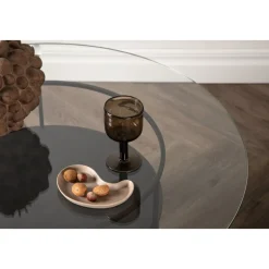 Bovall soffbord Ø90 cm - Svart