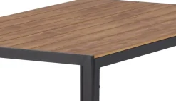 Break matbord 150 x 90 cm - Brun/Svart