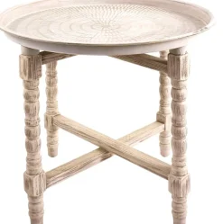 Brickbord Ø52 cm - Beige