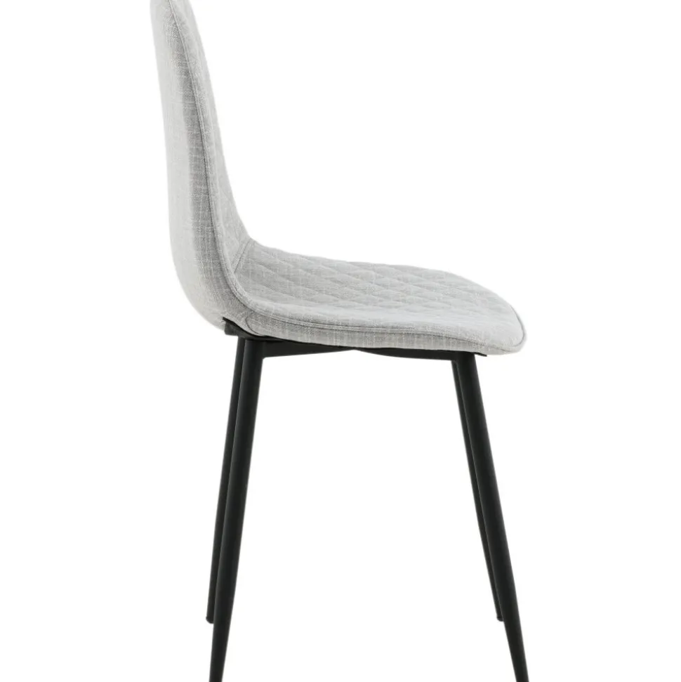 Bridge Diamond matstol - Grå tyg