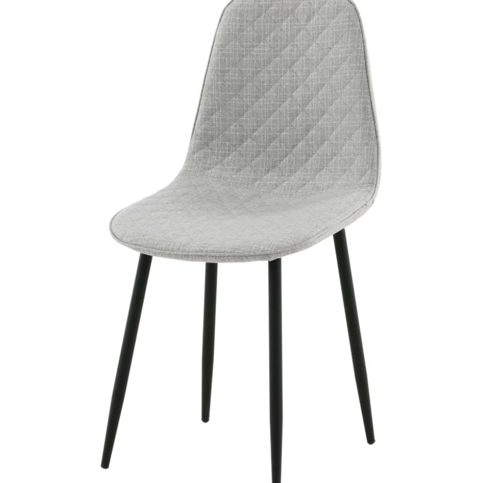 Bridge Diamond matstol - Grå tyg