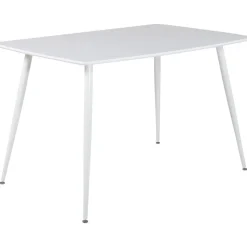 Bridge matbord 120 cm - Vit