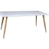 Bridge matbord 180 cm - Vit/ek