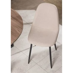 Bridge matstol - Beige boucle