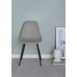 Bridge matstol - Grå plast