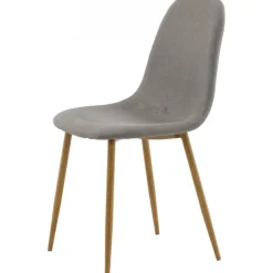 Bridge matstol - Grå/ek