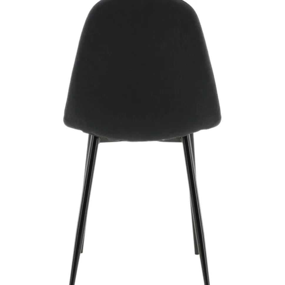 Bridge matstol - Svart tyg