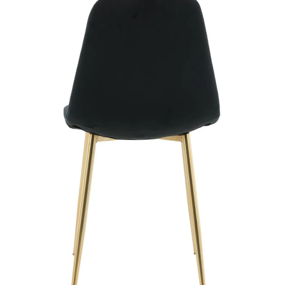 Bridge matstol - Svart/mässing