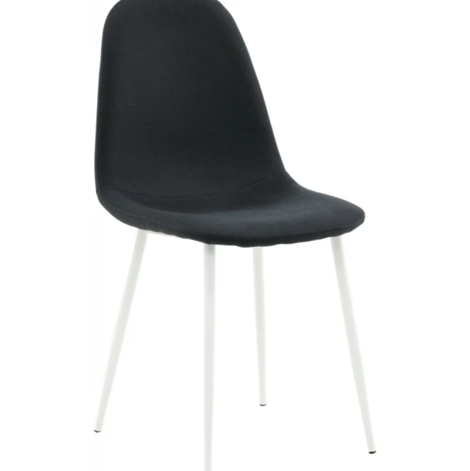 Bridge matstol - Svart/vit