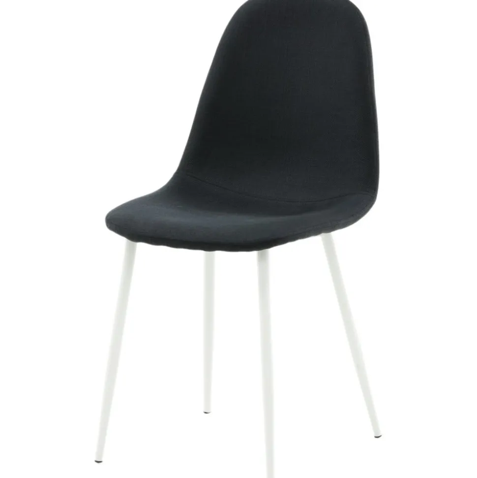 Bridge matstol - Svart/vit