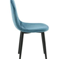 Bridge matstol XXS - Blå sammet