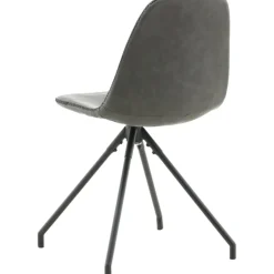 Bridge snurrbar matstol - Svart PU