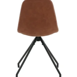 Bridge snurrbar matstol - Brun PU