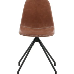 Bridge snurrbar matstol - Brun PU