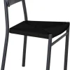 Bridge svart matstol