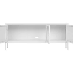 Brisbane TV-bänk - Vit