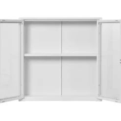 Brisbane väggskåp 80x18x80 cm - Vit