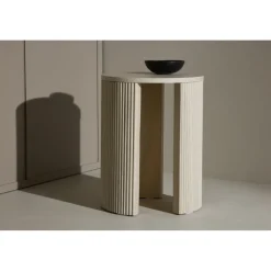 Bristol sidobord 40x52 - Whitewash