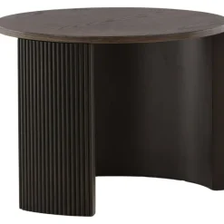 Bristol soffbord Ø60 cm - Mocka