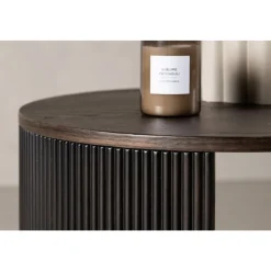 Bristol soffbord Ø60 cm - Mocka