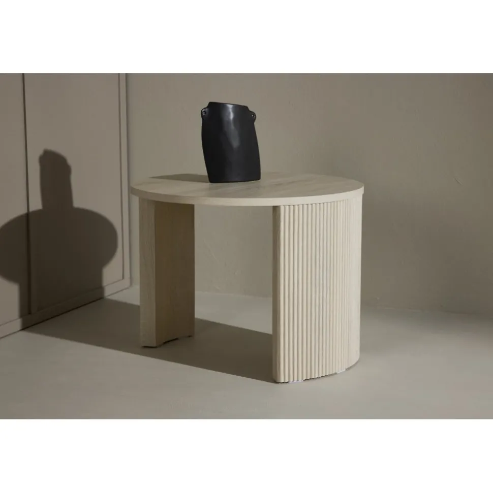 Bristol soffbord 60x45 - Whitewash