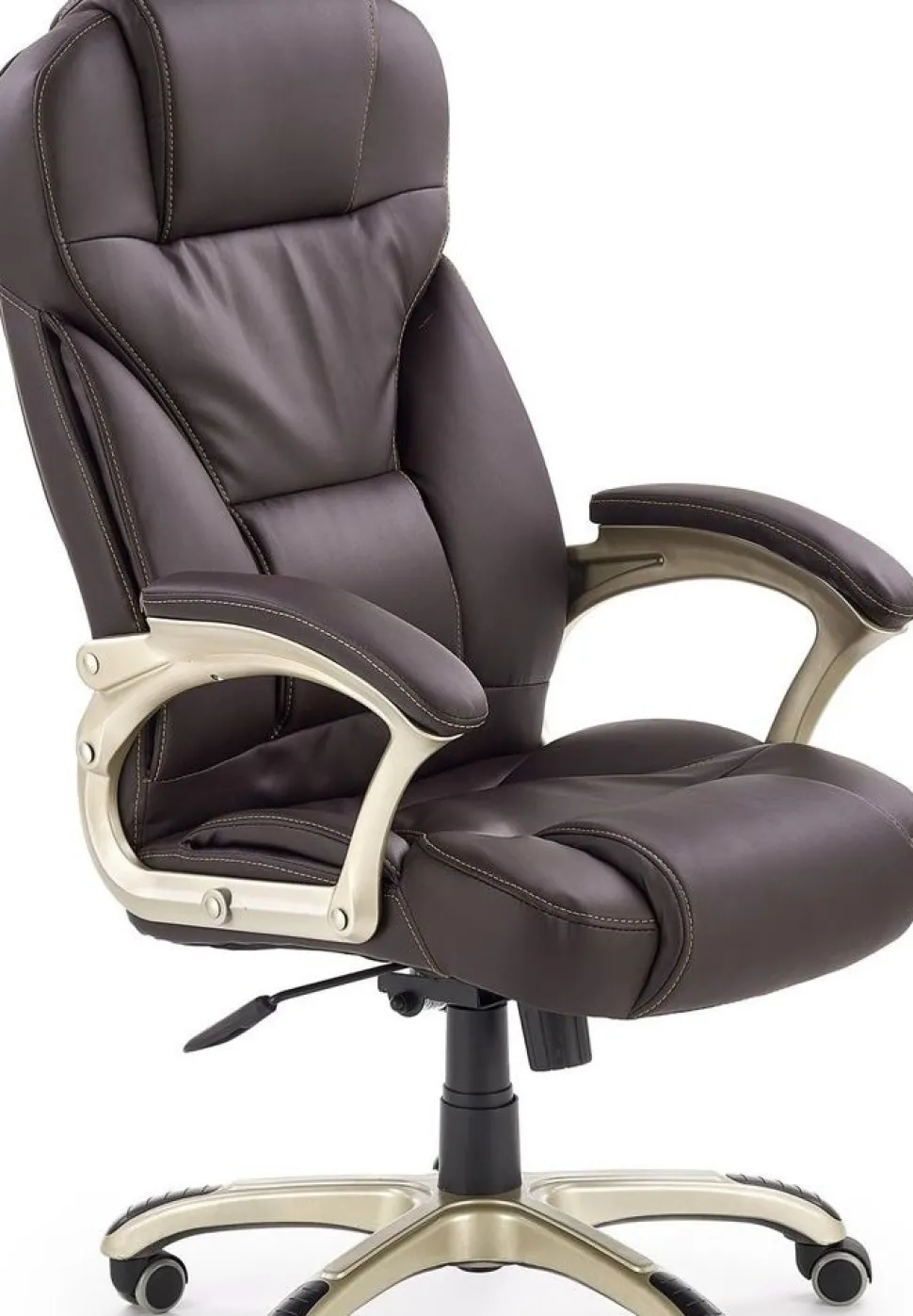 Brooke kontorsstol - Mörkbrun (PU)