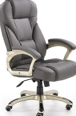 Brooke kontorsstol i grå PU